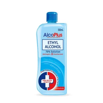 Alcoplus 70 percent Ethyl Alcohol 500ml