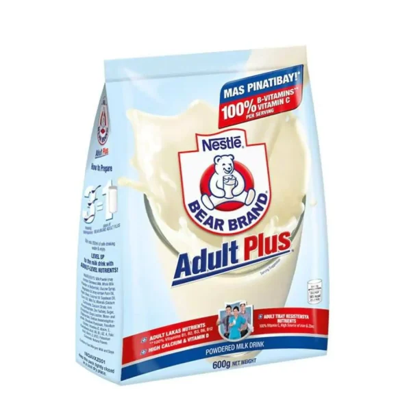 Adult Plus Bear Brand Fortified Milk Drink (600g)