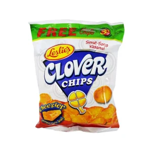 Leslies Clover Chips Cheese 55g