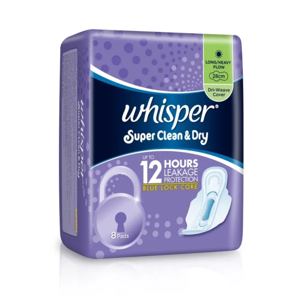 Whisper Dry Wing Sanitary Napkins