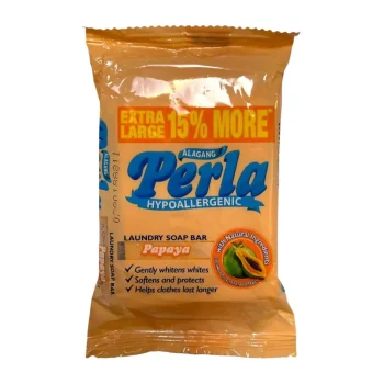 Perla Papaya Hypoallergenic Laundry Soap Bar (110g)