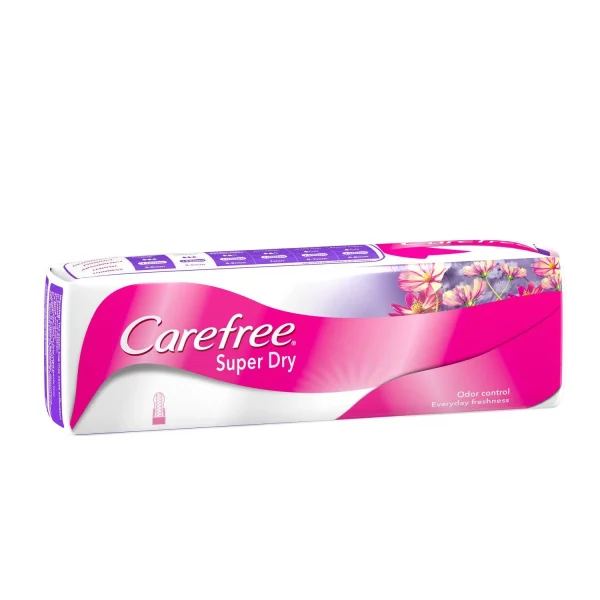 CAREFREE SUPER DRY FLATS PANTY LINER (15s)