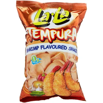 LaLa Tempura Shrimp Flavored Snack