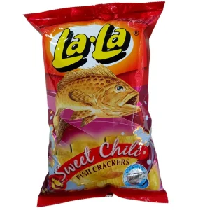 Lala Fish Crackers Sweet and Chili