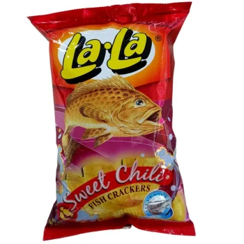 Lala Fish Crackers Sweet and Chili