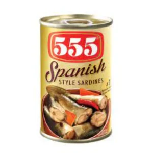 555 FRIED SARDINE SPANISH STYLE 155G