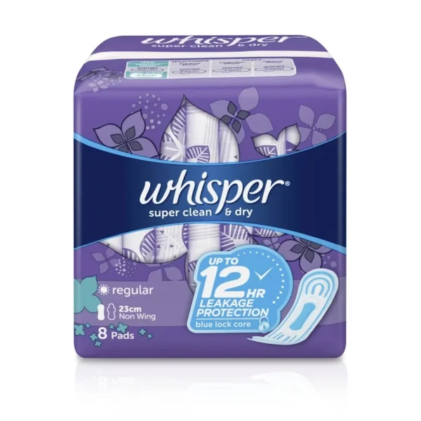 Whisper Dry Non Wing Sanitary Napkins