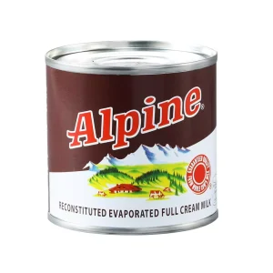 ALPINE EVAPORATED MILK 140 ML