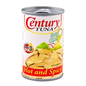 Century flakes in oil hot and spicy 155g