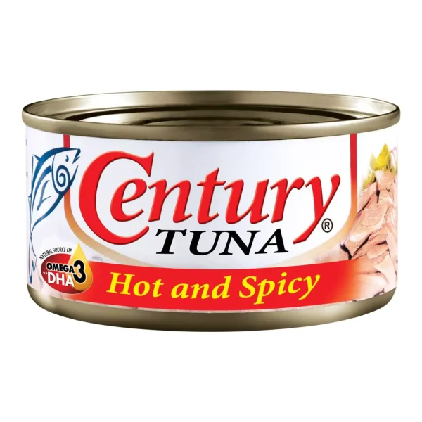 Century flakes in oil hot and spicy 180g