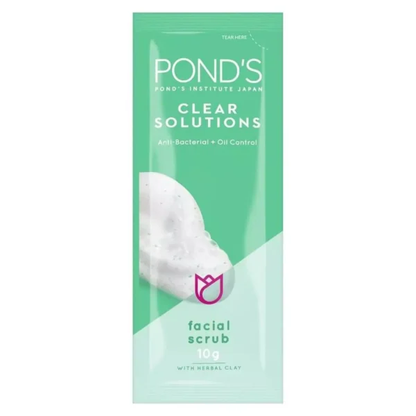 Ponds Clear Solution Facial Scrub 10G