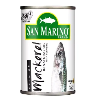 San Marino Mackerel In Oil 165G