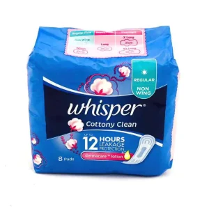 Whisper Cottony Clean Regular Non wing